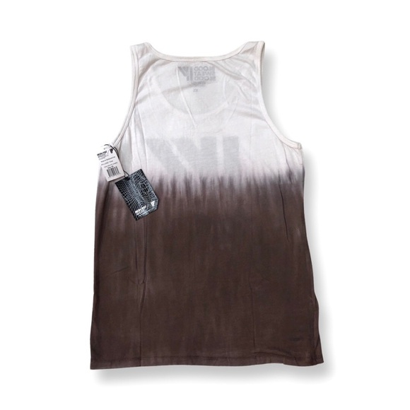 NWT Iron Fist Athletic White to Brown Ombré Men’s Tank Top XS - Picture 3 of 9